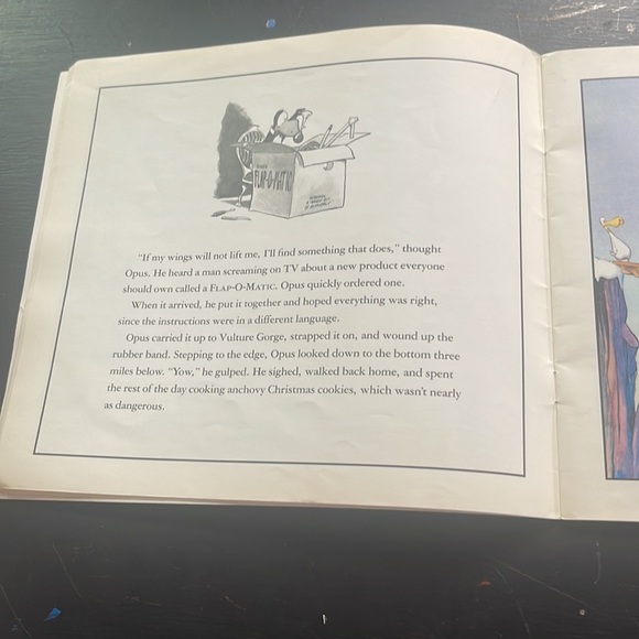 1992 Opus A Wish for Wings That Work an Opus Christmas Story vintage book - Picture 12 of 17